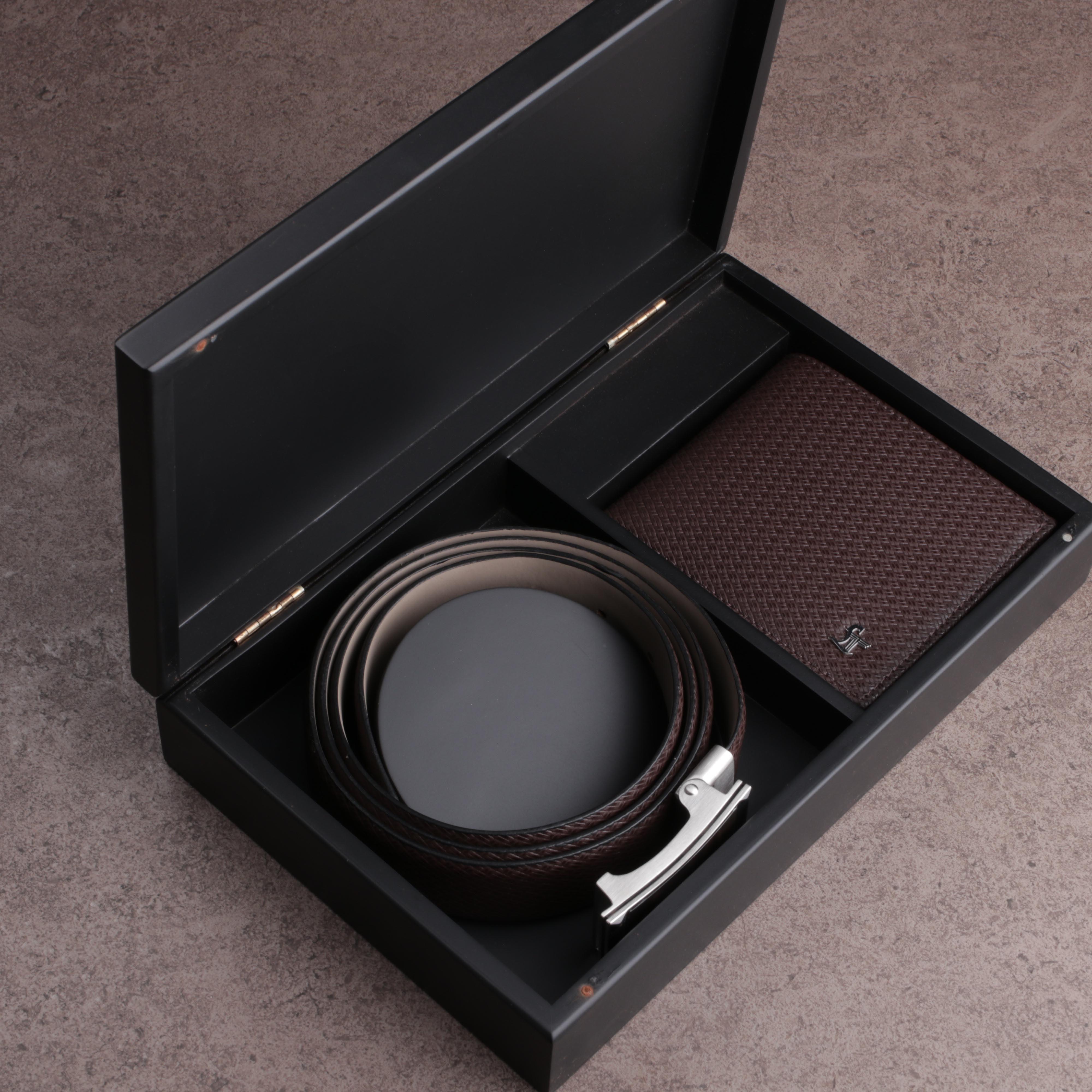 LOUIS STITCH Men's Luxury Combo Wallet and Belt for Men Brown Black Ge –  NavaStreet - United Kingdom