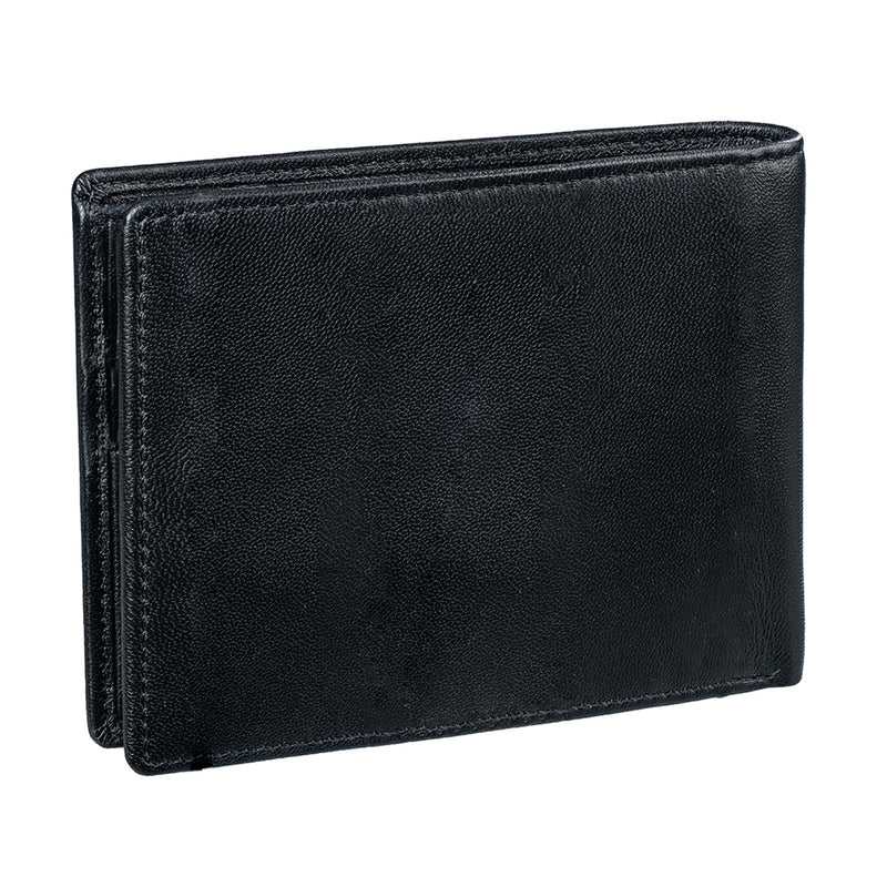 Gladwin Bifold Men’s Wallet I Luxury Leather Wallet for Men I Colour: Black