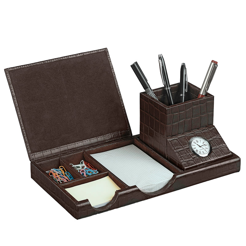 Genuine leather desktop Accessories