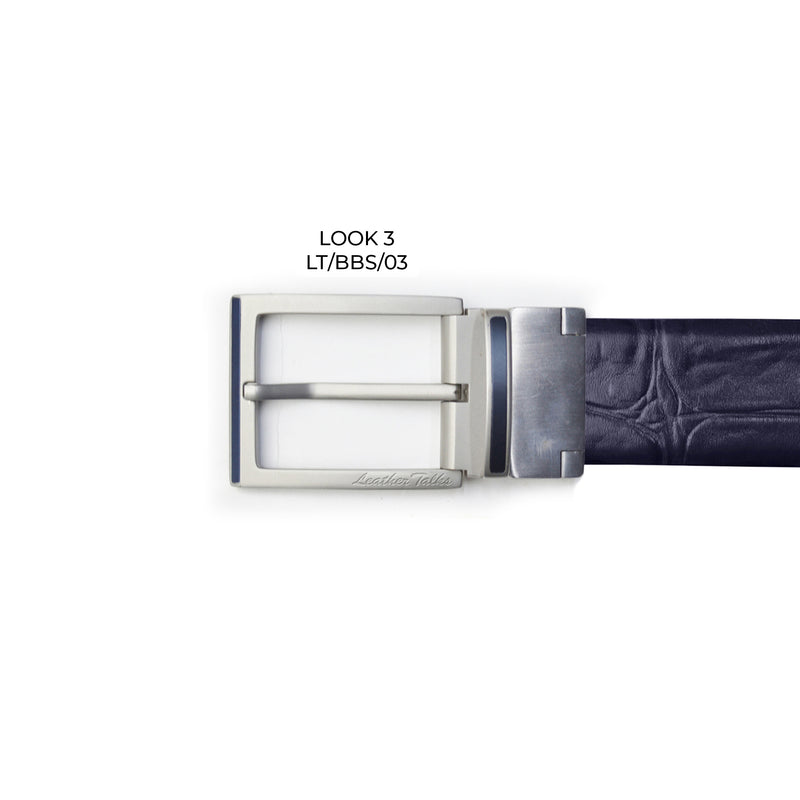 Great Dane | Pure Leather | Leather Belt for Men | Color - Blue