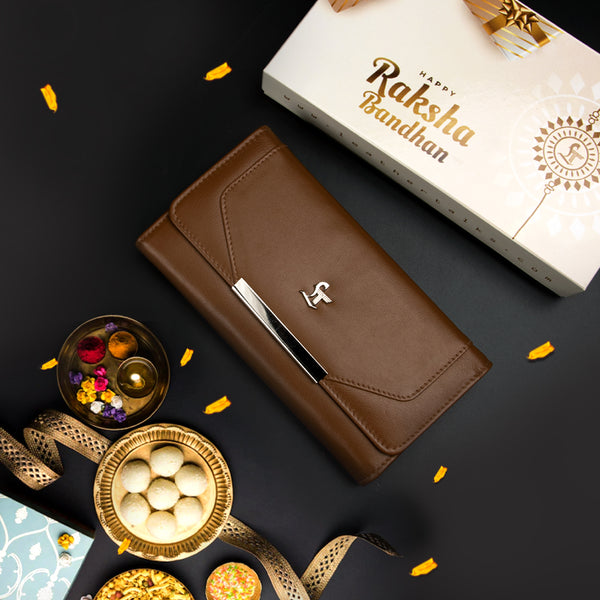 Raksha Bandhan Gift |Celia Ladies Wallet | Leather Wallet for Women