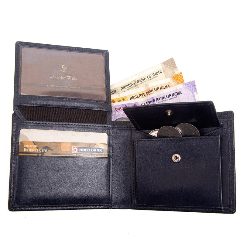 Great Dane | Pure Leather | Leather Wallet for Men | Color: Blue