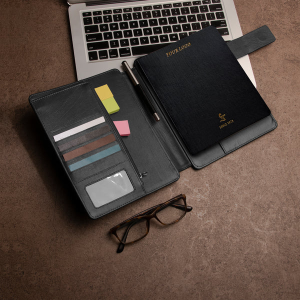 Leather notebook