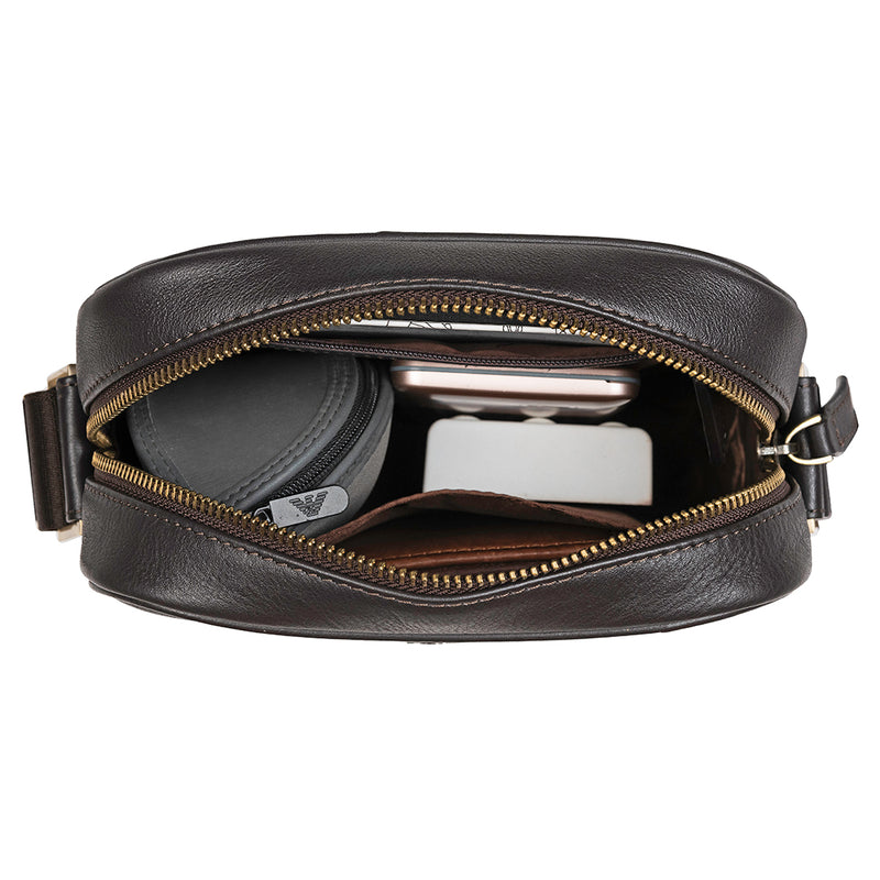 Men's Bag VI Sr. | Leather Messenger Bag For Men | Colour : Brown