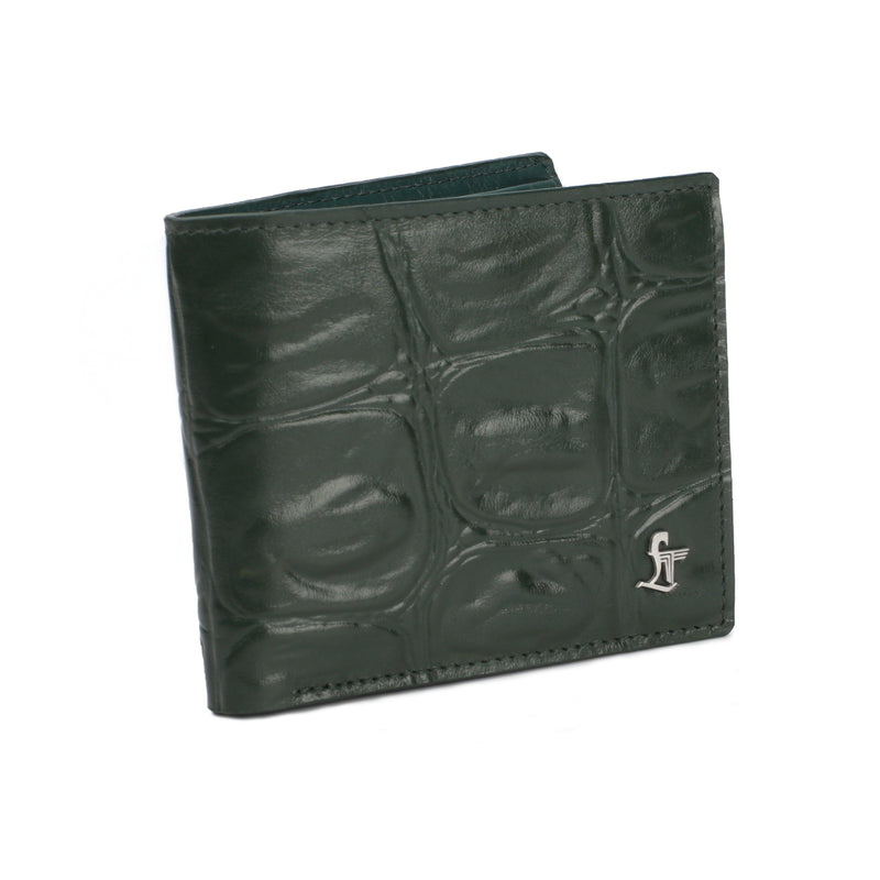 Great Dane | Pure Leather Wallet for Men | 100% Genuine Leather | Lifetime Warranty | Color: Green