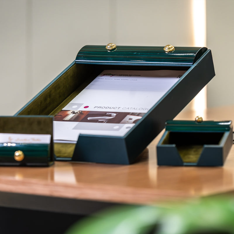 File and Document Tray | Color - Green Green