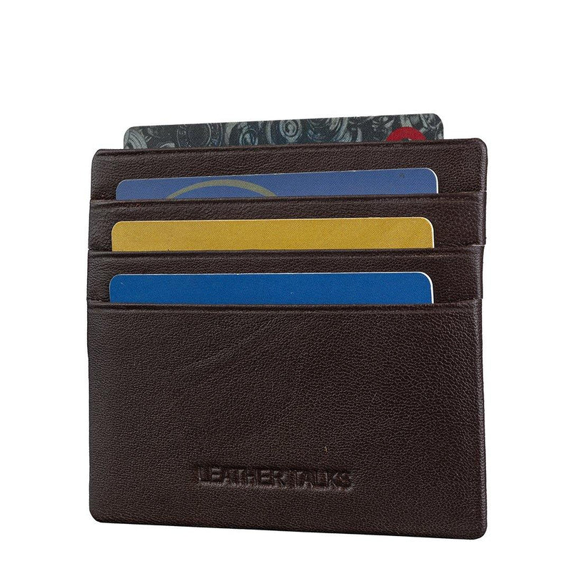 Cruze | Genuine Leather Card Holder | Lifetime Warranty | Brown & Black