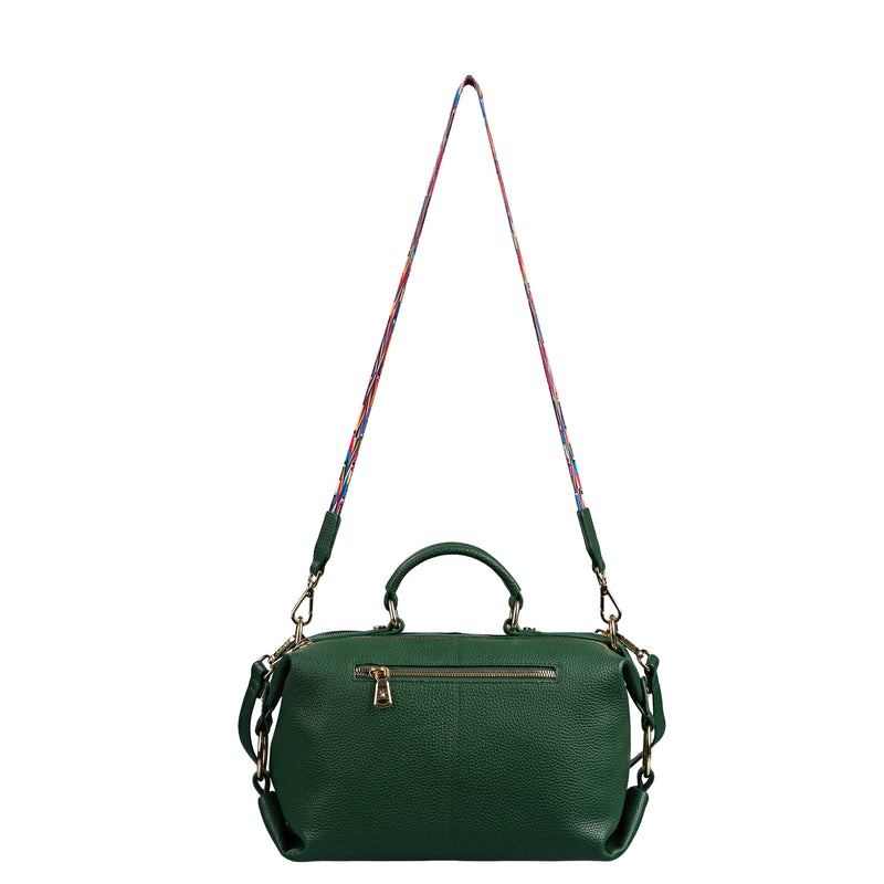 Leather Hand Bags For Women | 100% Genuine Leather | Color - Green