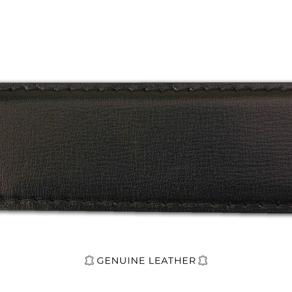 Palmila  Formal Reversable Belt | 100% Genuine Leather | Color: Black & Brown