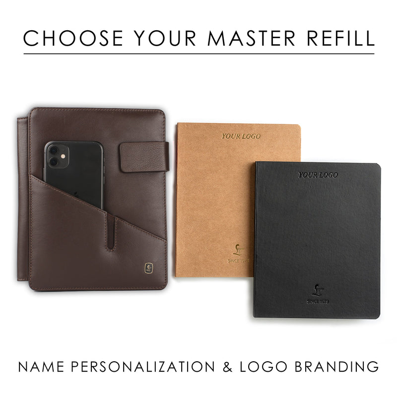 Ready to Ship Melunge Notebook | Luxury Genuine Leather Notebook
