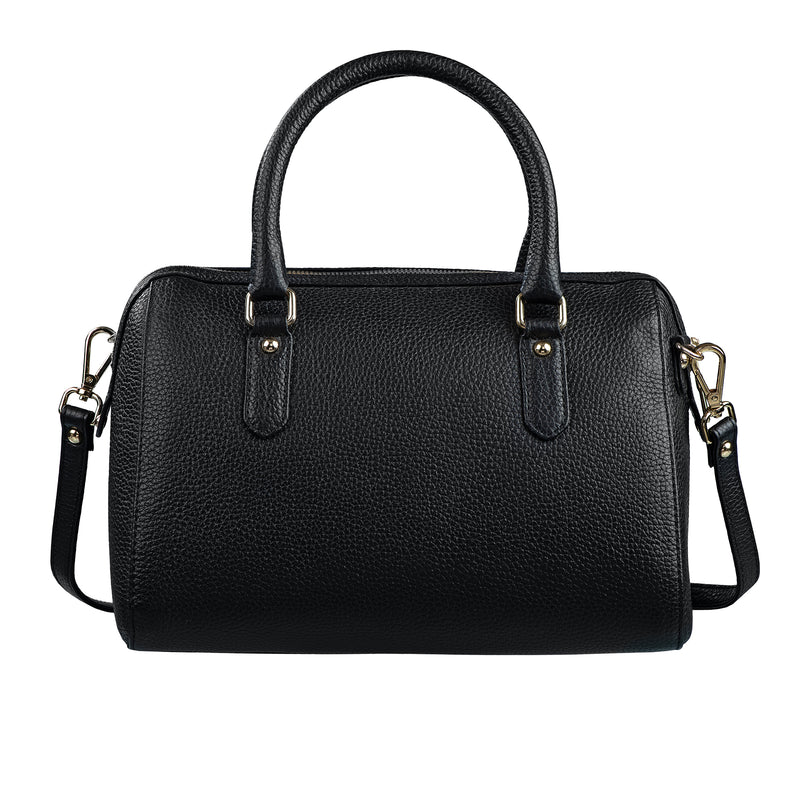 Leather Hand Bag For Women | 100% Genuine Leather | Color: Black