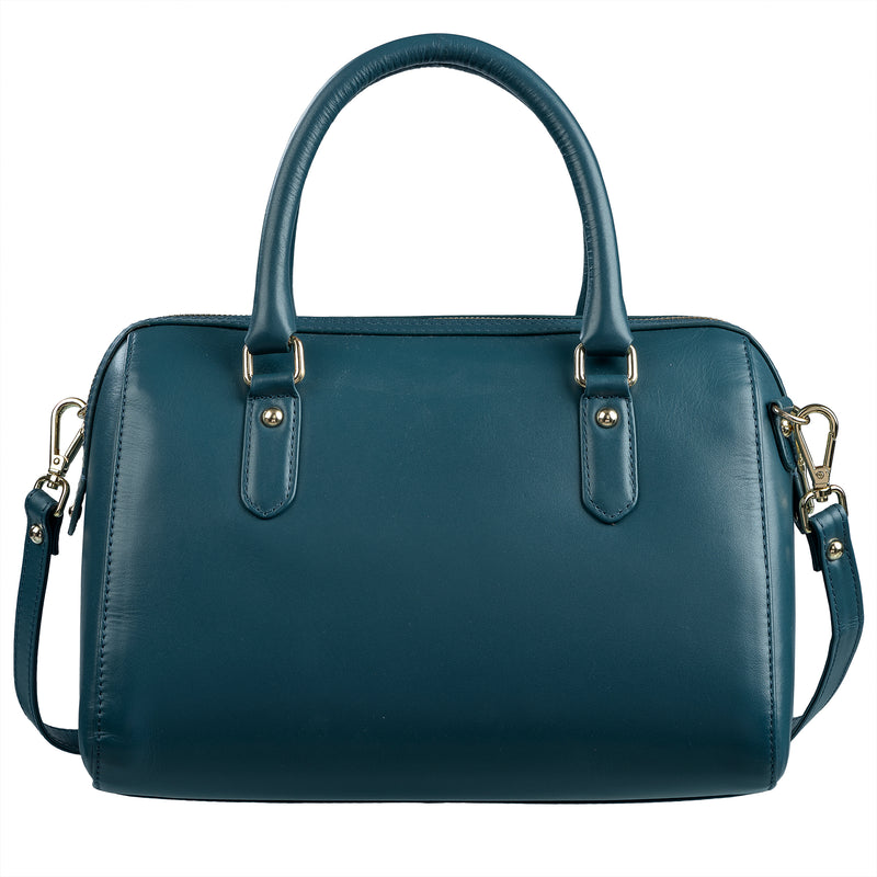 Leather Hand Bag For Women | 100% Genuine Leather | Color: Blue