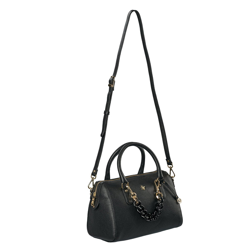 Leather Hand Bag For Women | 100% Genuine Leather | Color:Black