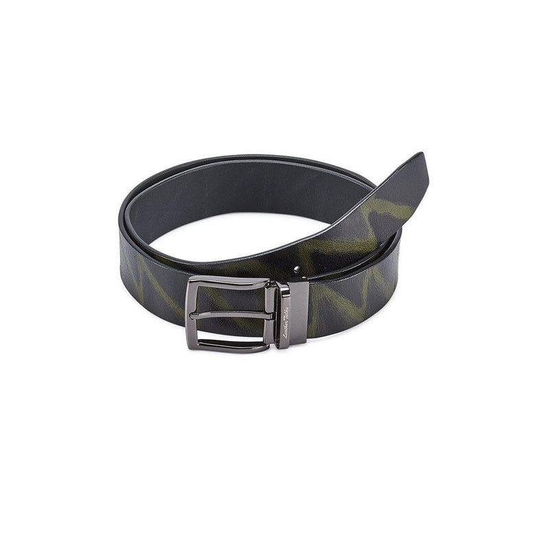 LEOPOLD Casual Belt For Mens| Colour: Cherry &Green.