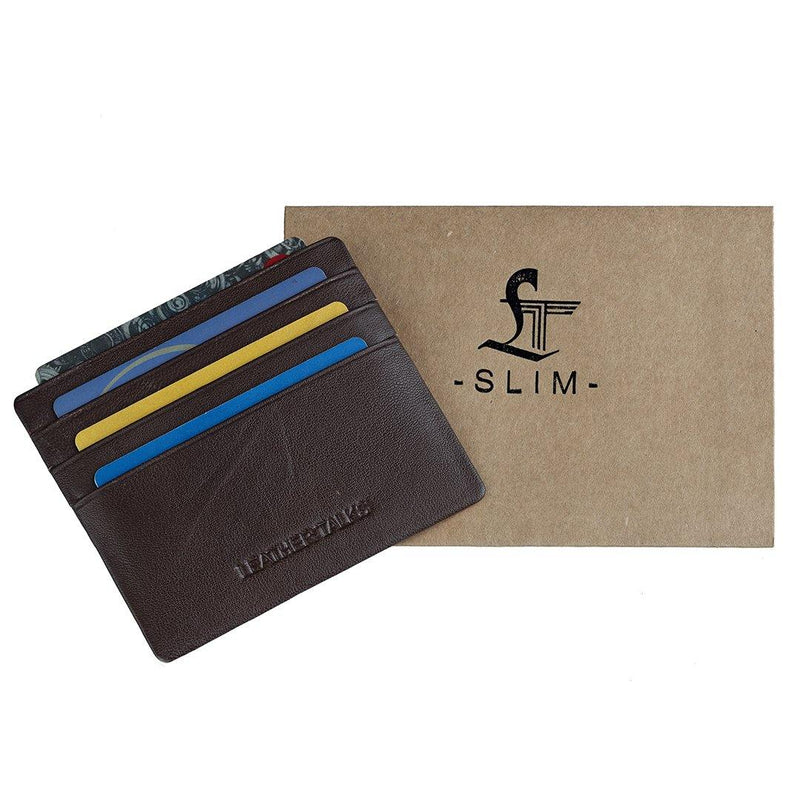 Cruze | Genuine Leather Card Holder | Lifetime Warranty | Brown & Black