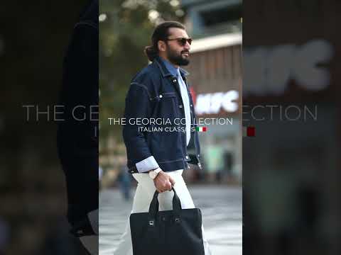 Georgia Collection | Leather Portfolio Bag | For Office Use | Colour - Beige 
