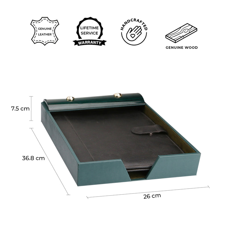 File and Document Tray | Color - Green Green