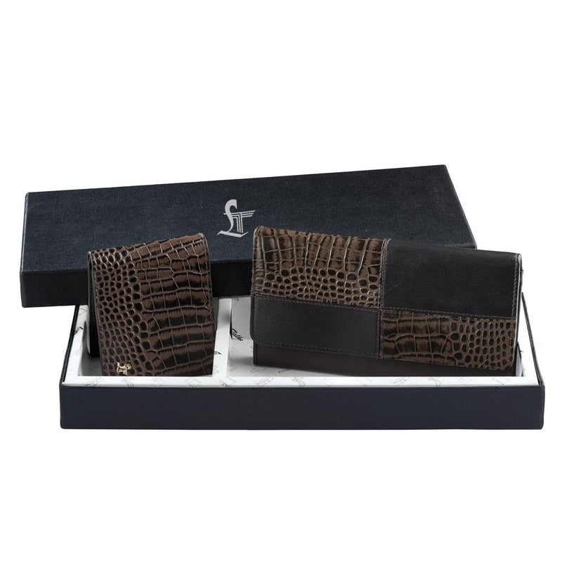 Couple Wallet Gift Set - Leather Talks 