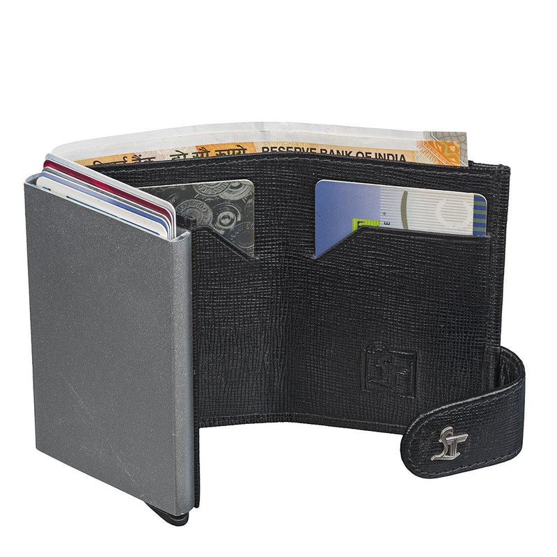 LT RFID Guarded Wallet With Card Case - Leather Talks 