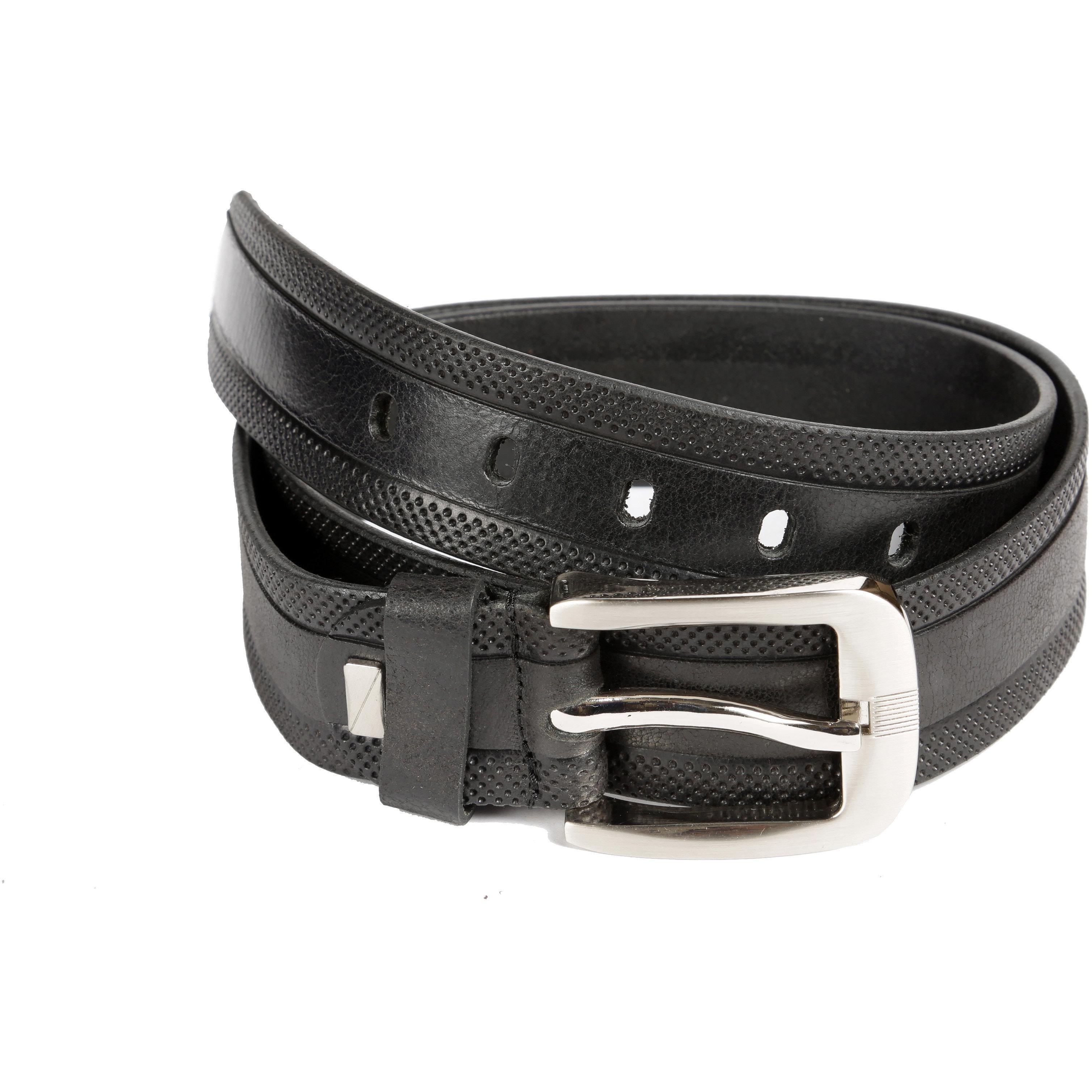 DOTS Leather Formal Belt | Leather Belt for Men | Genuine Leather Balc ...